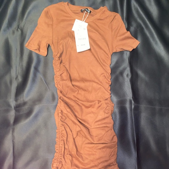 Zara Dresses & Skirts - Burnt orange